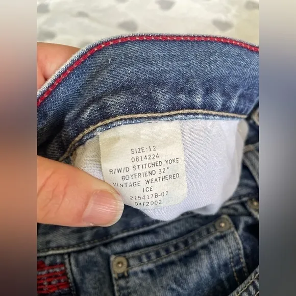 Tommy Hilfiger Stitch Yoke Boyfriend vintage Jeans