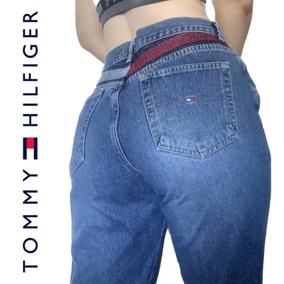 Tommy Hilfiger Stitch Yoke Boyfriend vintage Jeans