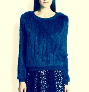 Tonia Rabbit Fur Jumper