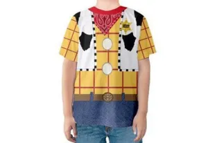 Toy story Woody Tshirt with belt - Toddler Woody Costume - toy story - Birthday Costume - Halloween - Toy Story Costume - toddler costume