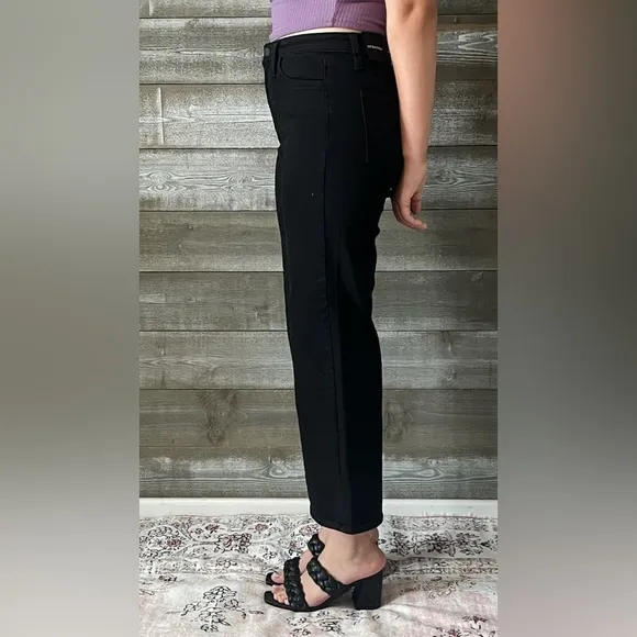 TRENDY! just black denim the classic wide leg jeans black BP239J-A-BLK