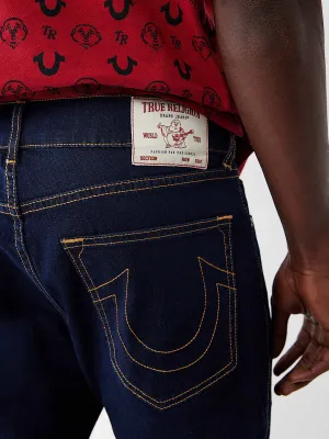 True Religion Men Blue Slim Fit Washed Jeans