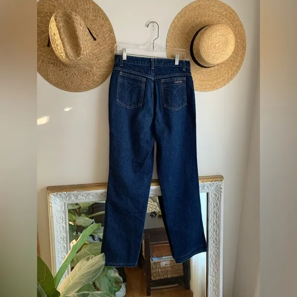 True Vintage 1990’s CALVN KLIEN 100% cotton denim jeans