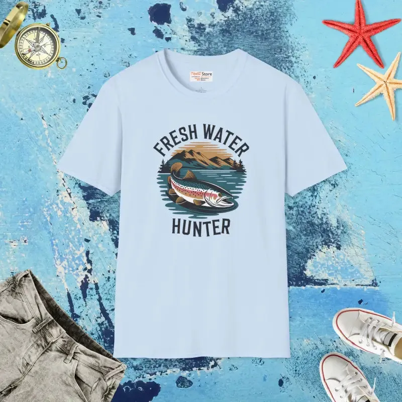 Ultimate Fresh Water Hunters Unisex Softstyle Tee