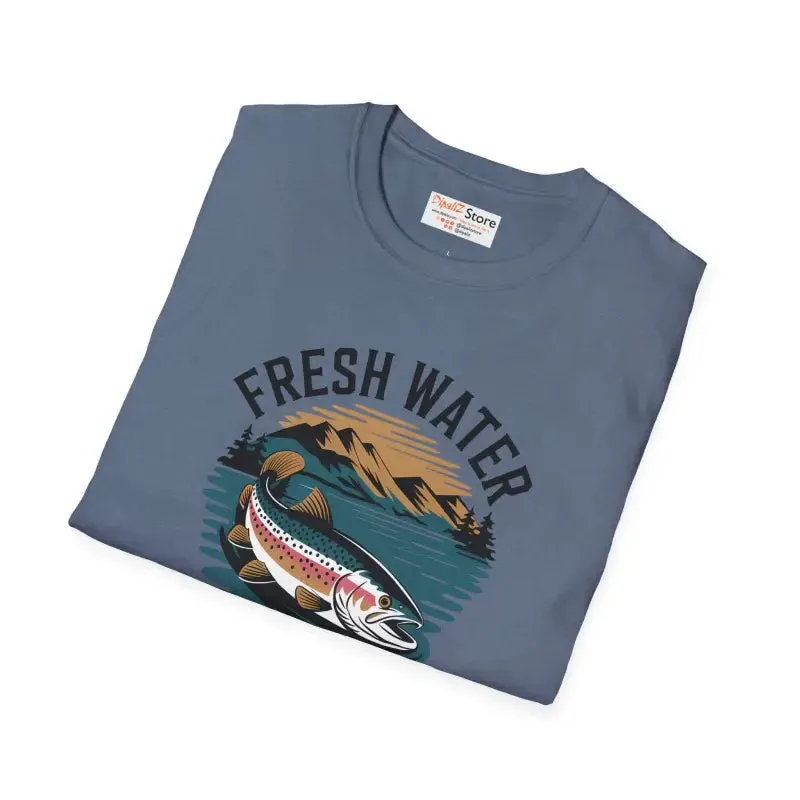 Ultimate Fresh Water Hunters Unisex Softstyle Tee