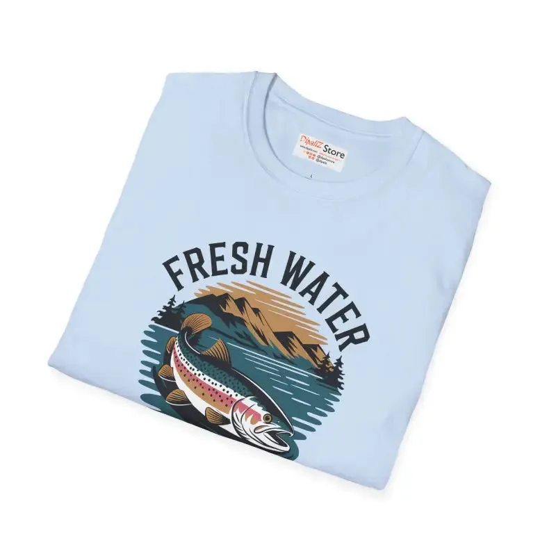 Ultimate Fresh Water Hunters Unisex Softstyle Tee