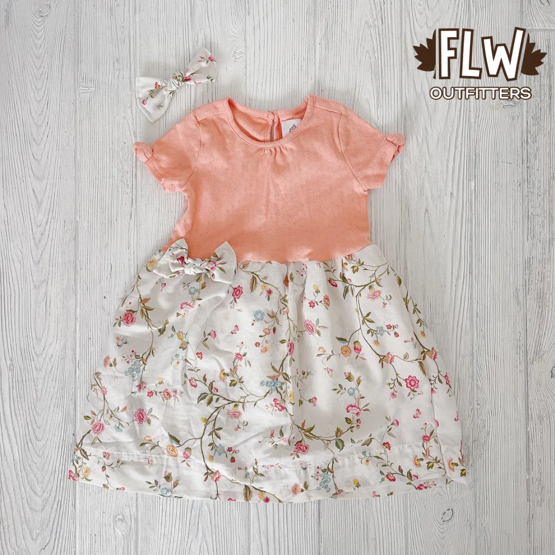 Upcycled Dress 18m-4T Wildflower