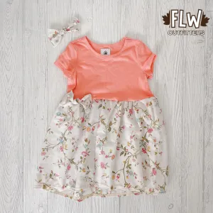Upcycled Dress 18m-4T Wildflower