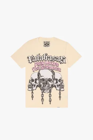 VALABASAS GLASS STONES TEE (VINTAGE CREAM)