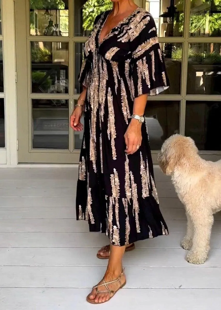 Vangie™ - Chic and Easy Abstract Dress