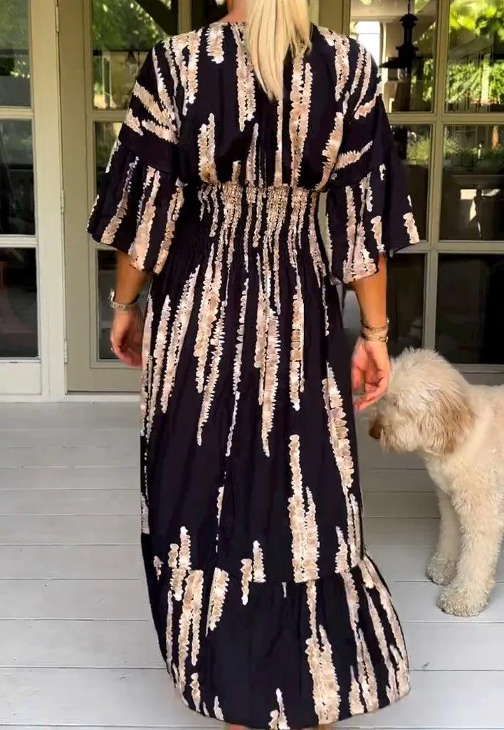 Vangie™ - Chic and Easy Abstract Dress