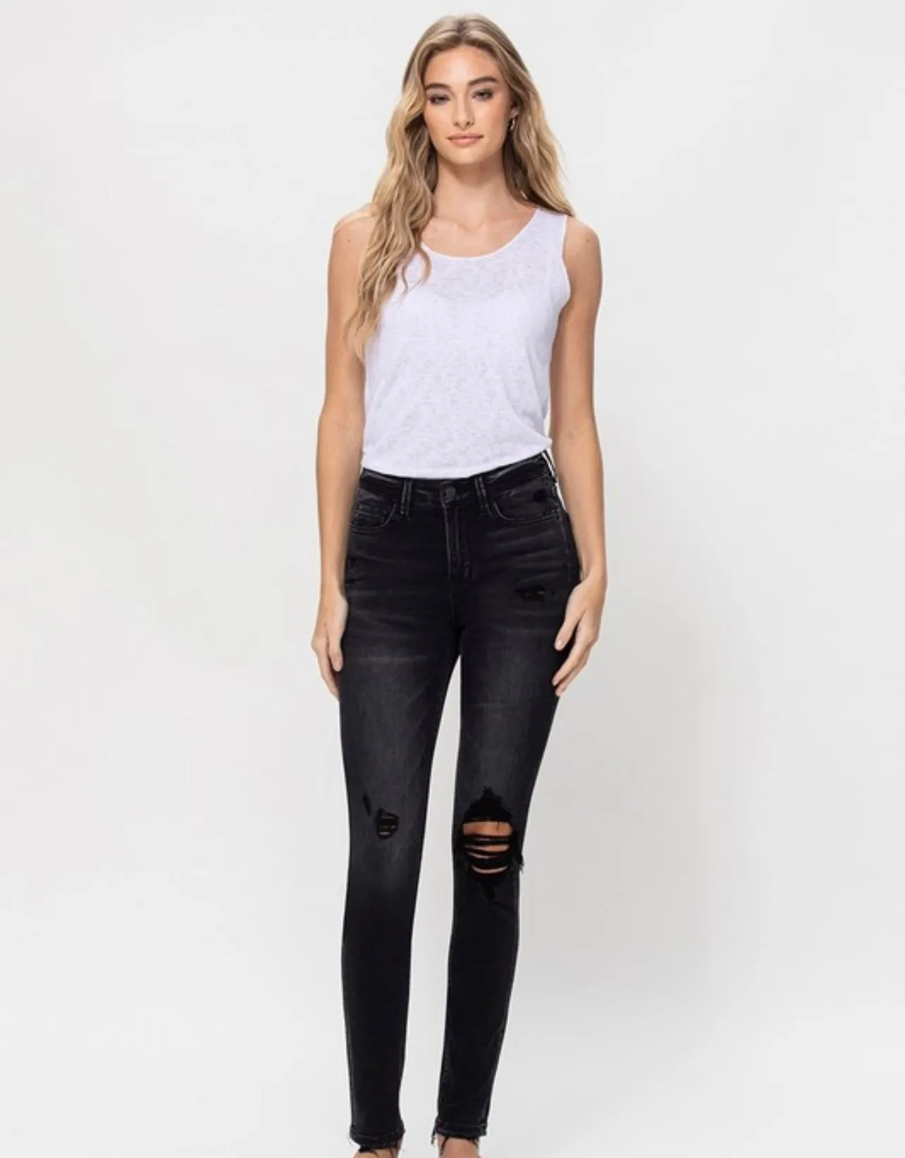 Vervet by Flying Monkey -High Rise Black Jeans
