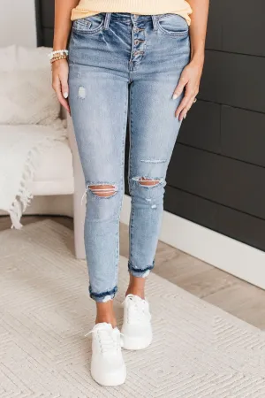 Vervet High-Rise Skinny Jean- Laurel Wash