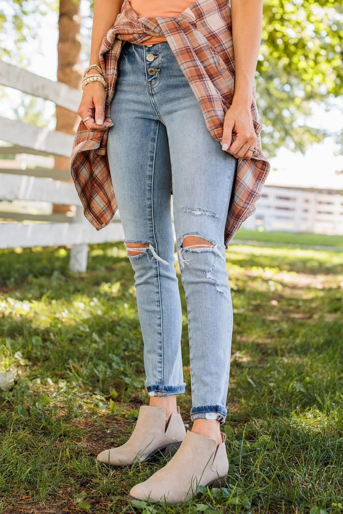 Vervet High-Rise Skinny Jean- Laurel Wash
