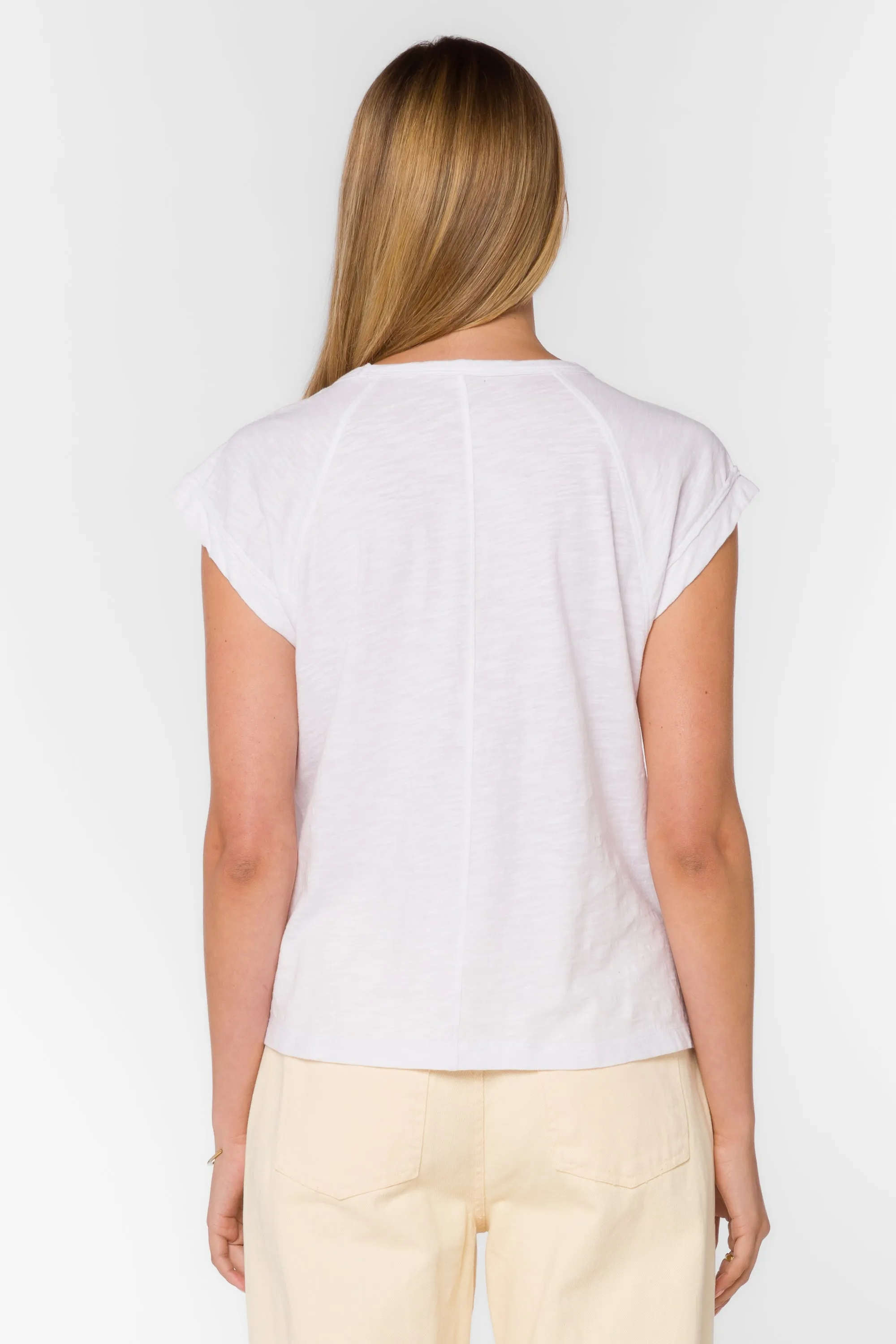 Vinny Optic White Tee