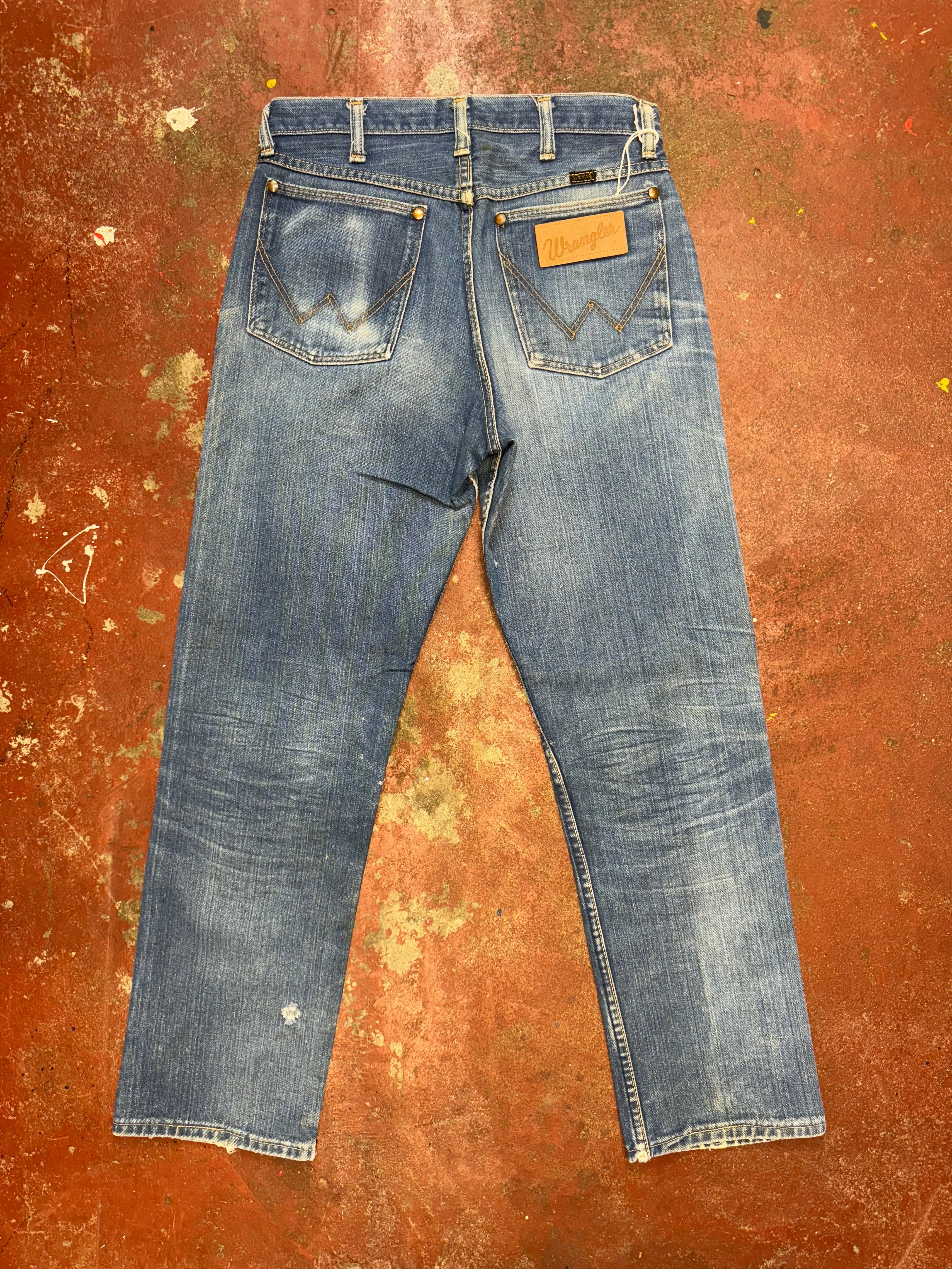 Vintage 1970's Wrangler Super Wash Denim Jeans (JYJ0324-123)