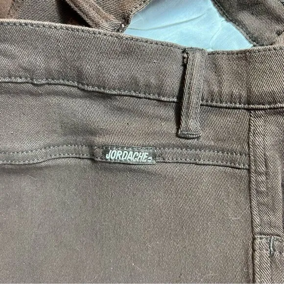 Vintage 1990s Jordache Chocolate Brown Denim High Waisted Jeans
