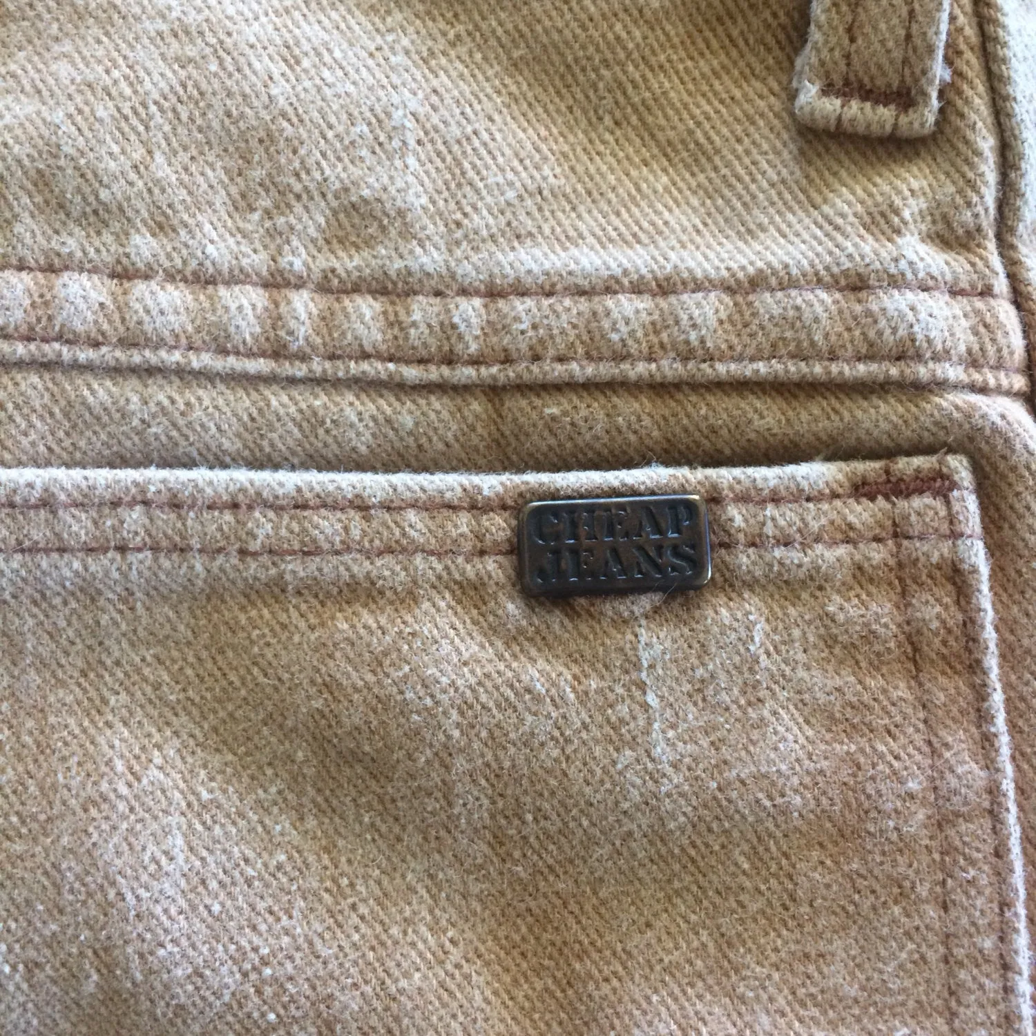 Vintage 70s 80s Mid rise boot cut jeans // hi rise denim