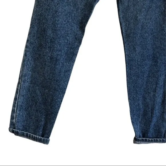 Vintage 90s Lee High Waist Blue Denim Mom Jeans Size 10 Long