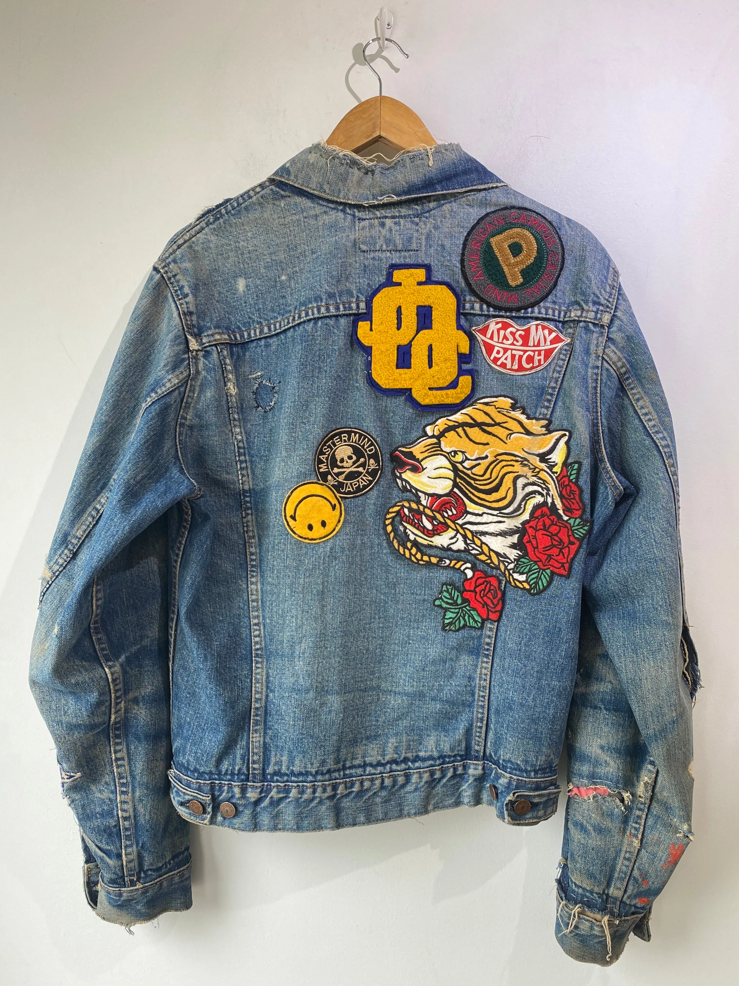 Vintage Big E Levi's Reworked Denim Jacket