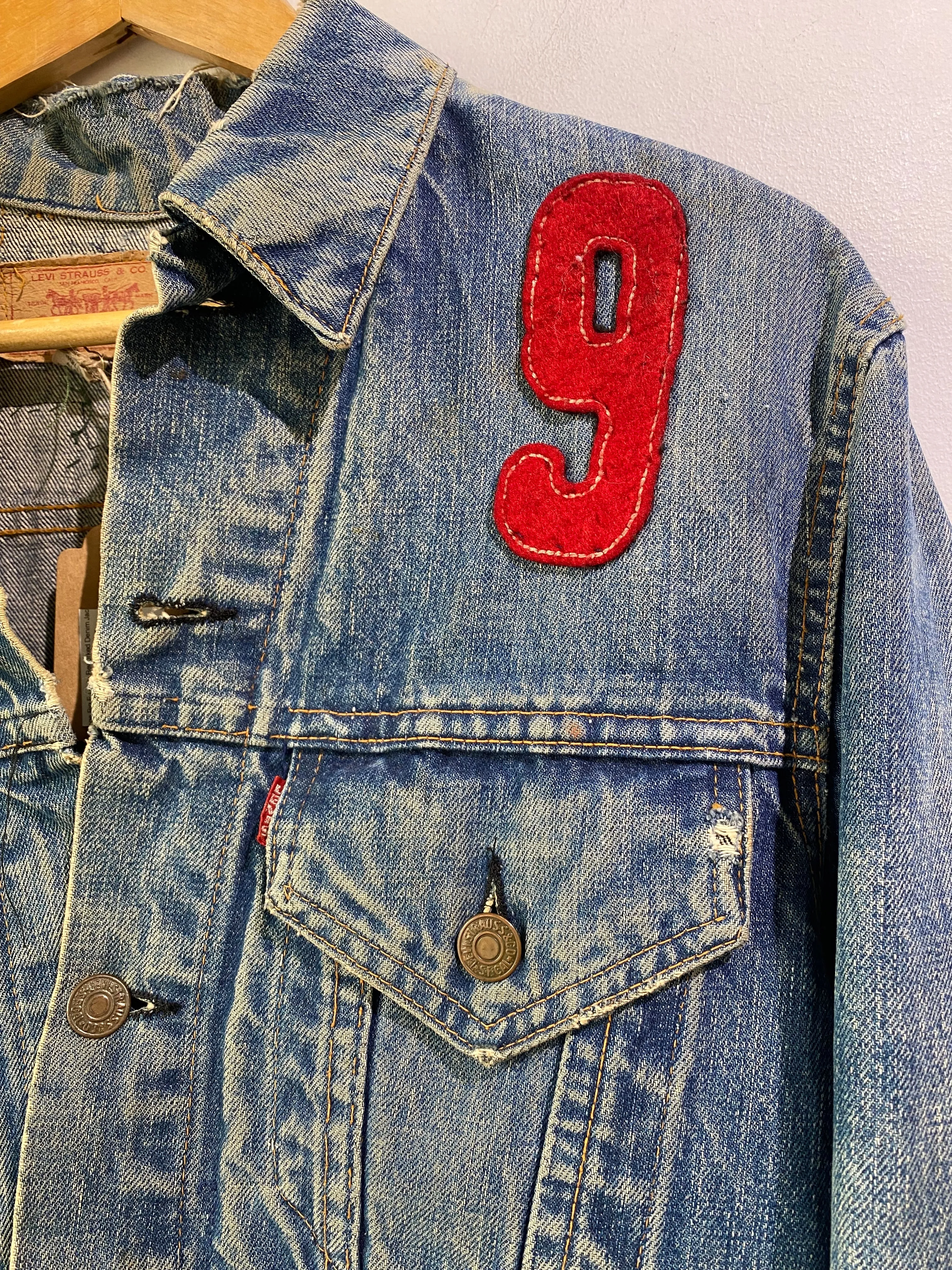 Vintage Big E Levi's Reworked Denim Jacket