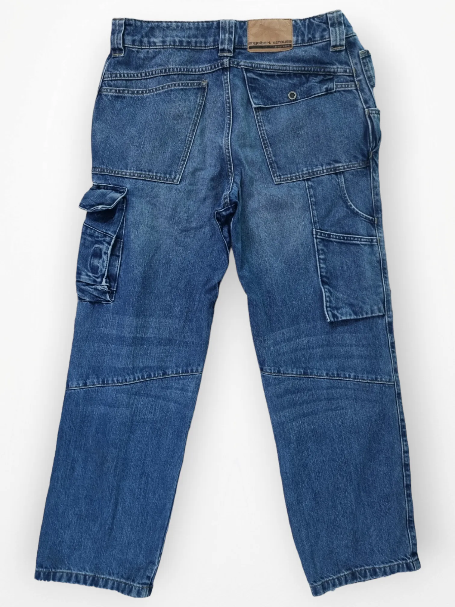 Vintage cargo jeans maat W34