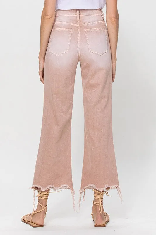 Vintage Crop Flare Jeans