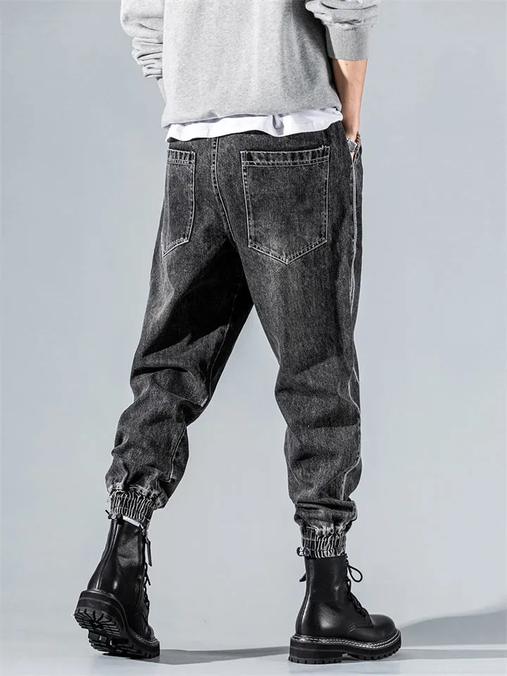 Vintage Fashion Ankle-Tied Pants For Men
