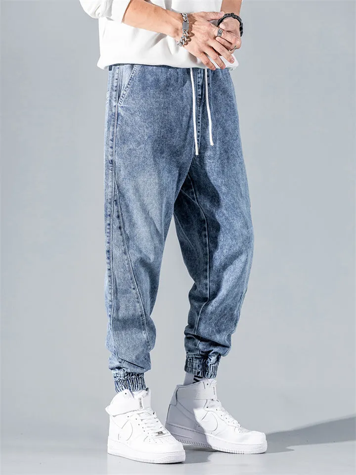 Vintage Fashion Ankle-Tied Pants For Men