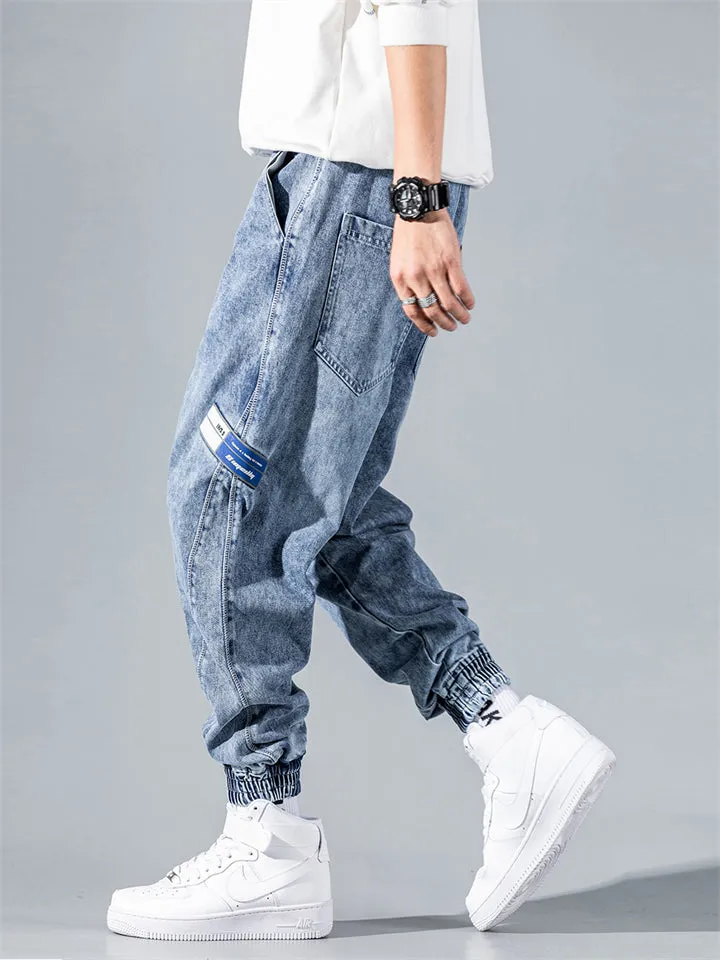 Vintage Fashion Ankle-Tied Pants For Men