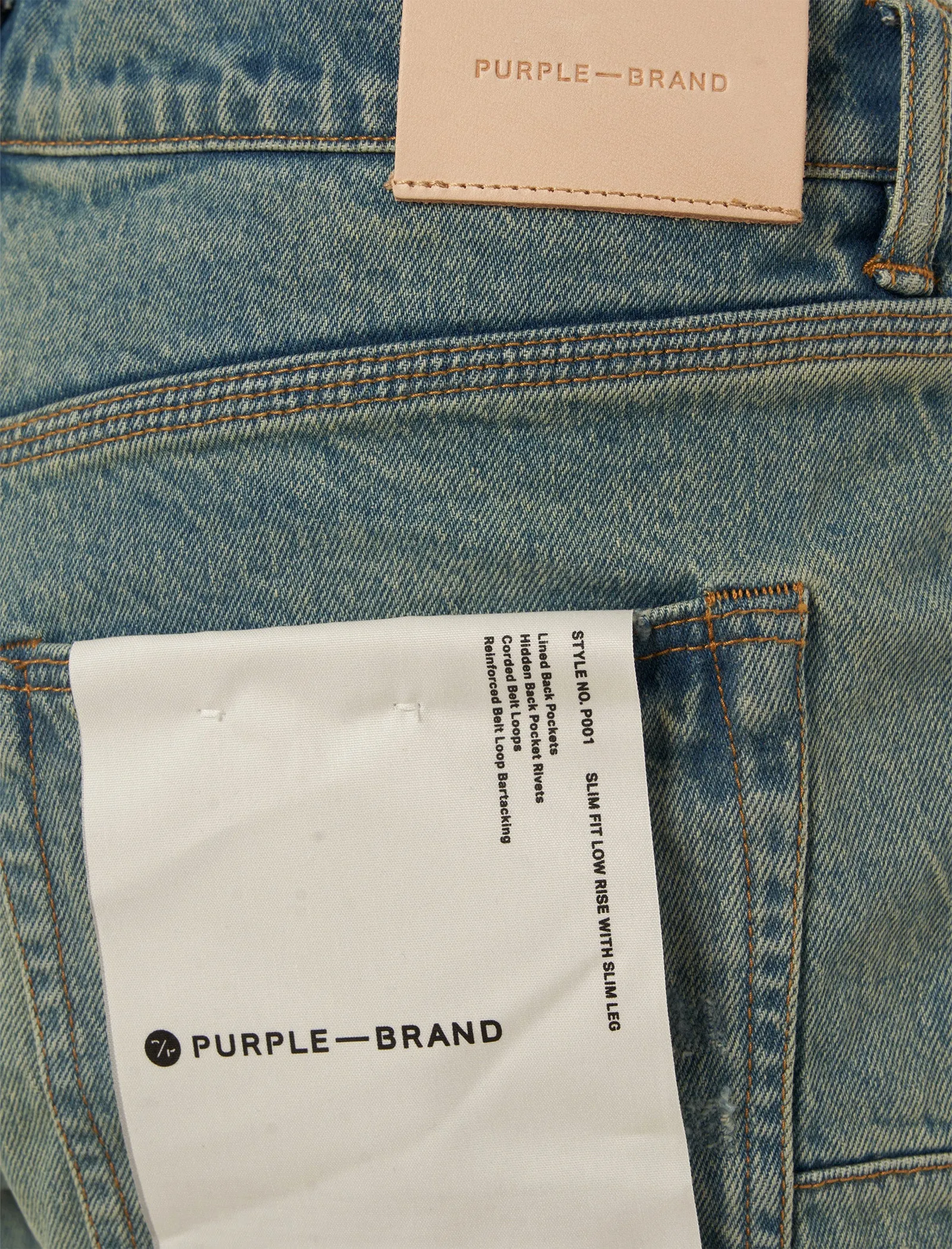 VINTAGE KNEE BLOWOUT JEAN