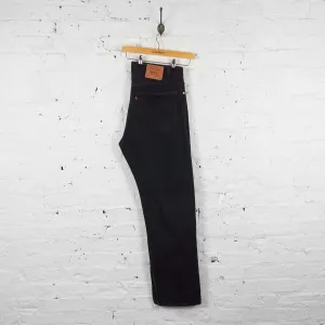 Vintage Levi's 505 Jeans - Black - XL