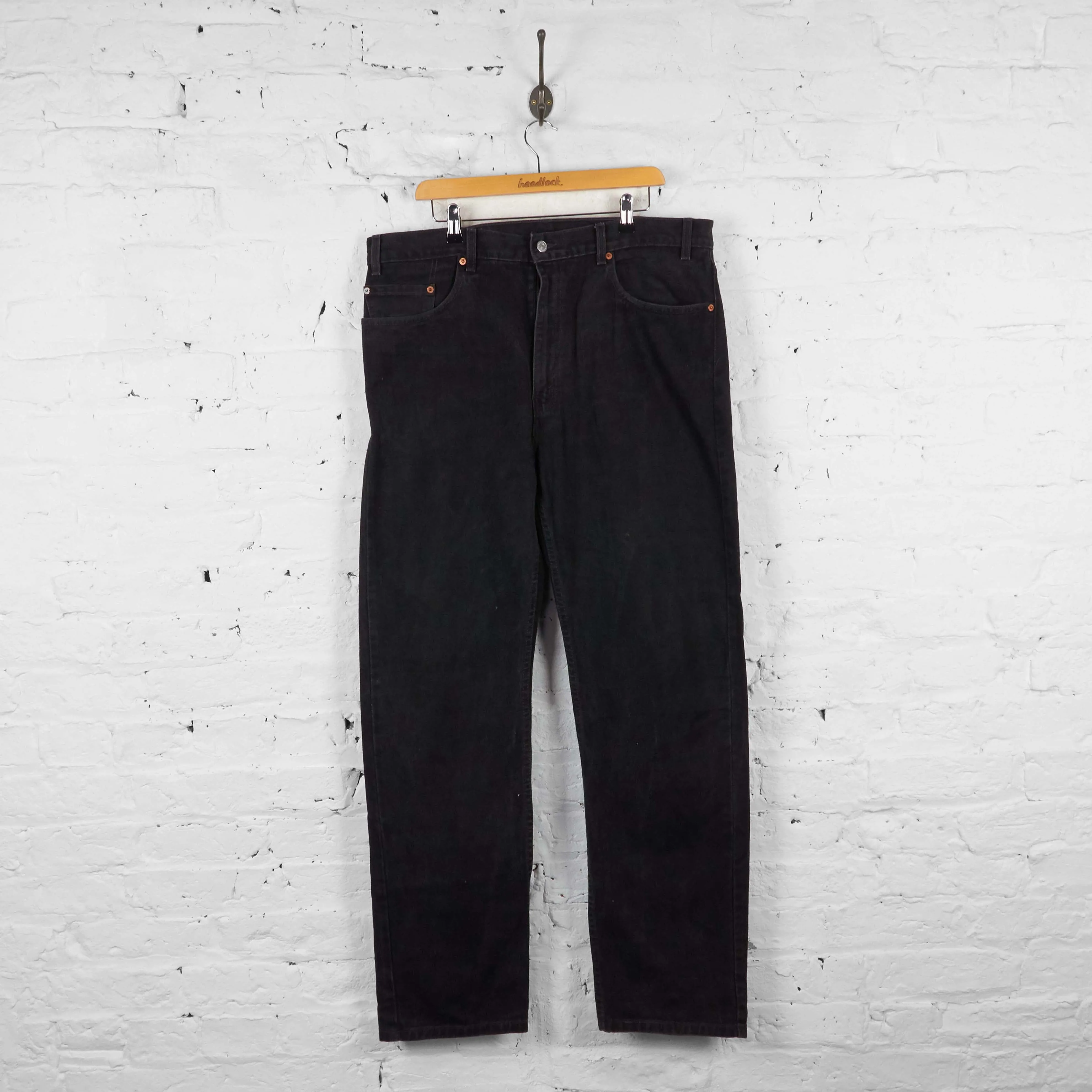 Vintage Levi's 505 Jeans - Black - XL