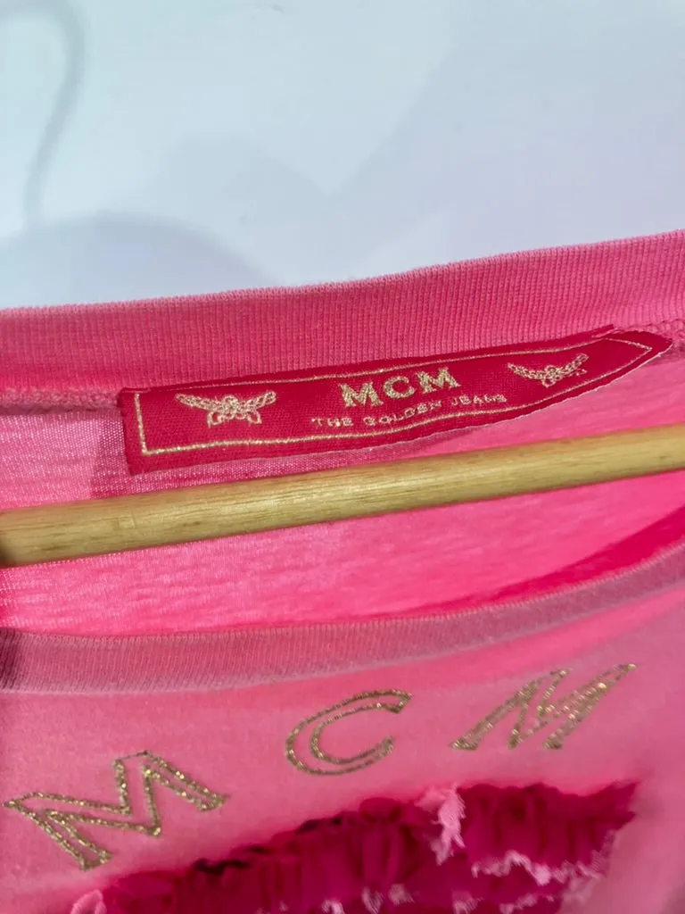 Vintage MCM Hot Pink Tee