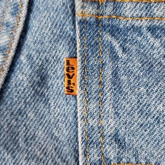 Vintage Orange Tab 550 Cut Offs