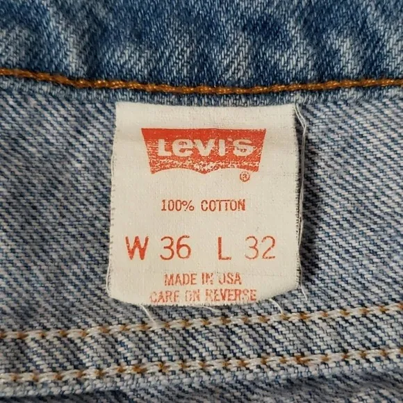 Vintage Orange Tab 550 Cut Offs