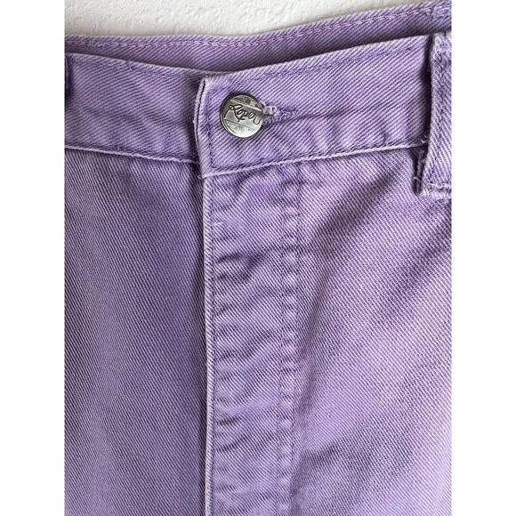 Vintage Roper Purple Denim Size 13 Women’s Western Jeans Made In USA