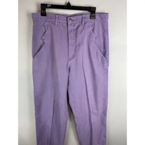 Vintage Roper Purple Denim Size 13 Women’s Western Jeans Made In USA