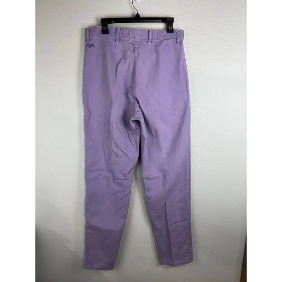 Vintage Roper Purple Denim Size 13 Women’s Western Jeans Made In USA