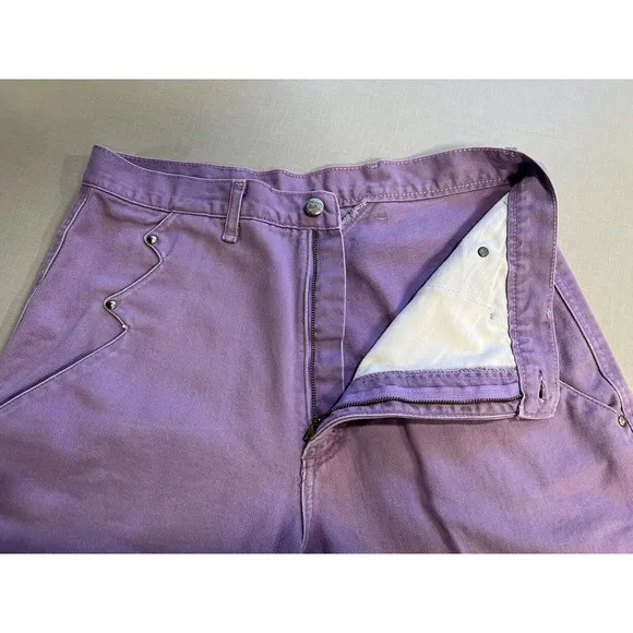 Vintage Roper Purple Denim Size 13 Women’s Western Jeans Made In USA
