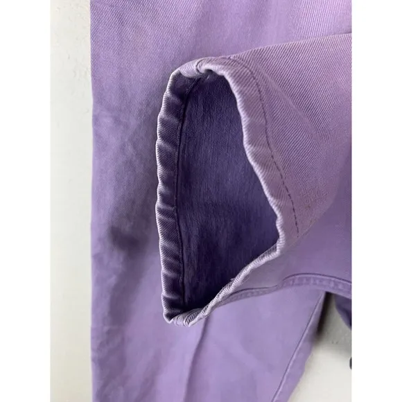 Vintage Roper Purple Denim Size 13 Women’s Western Jeans Made In USA