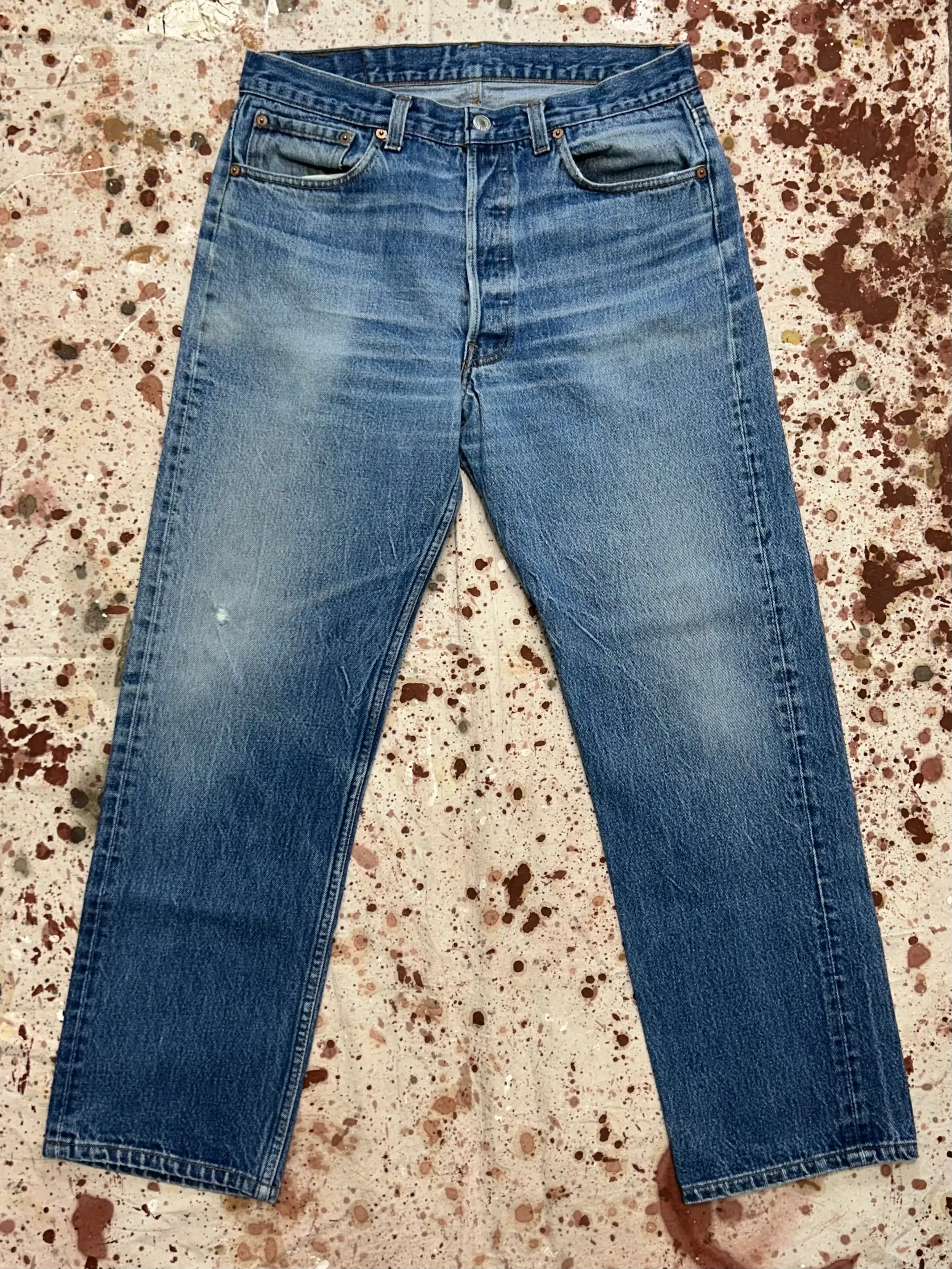 Vintage USA Levi's 501xx Transitional Superwash Denim Jeans (JYJ1024-330)