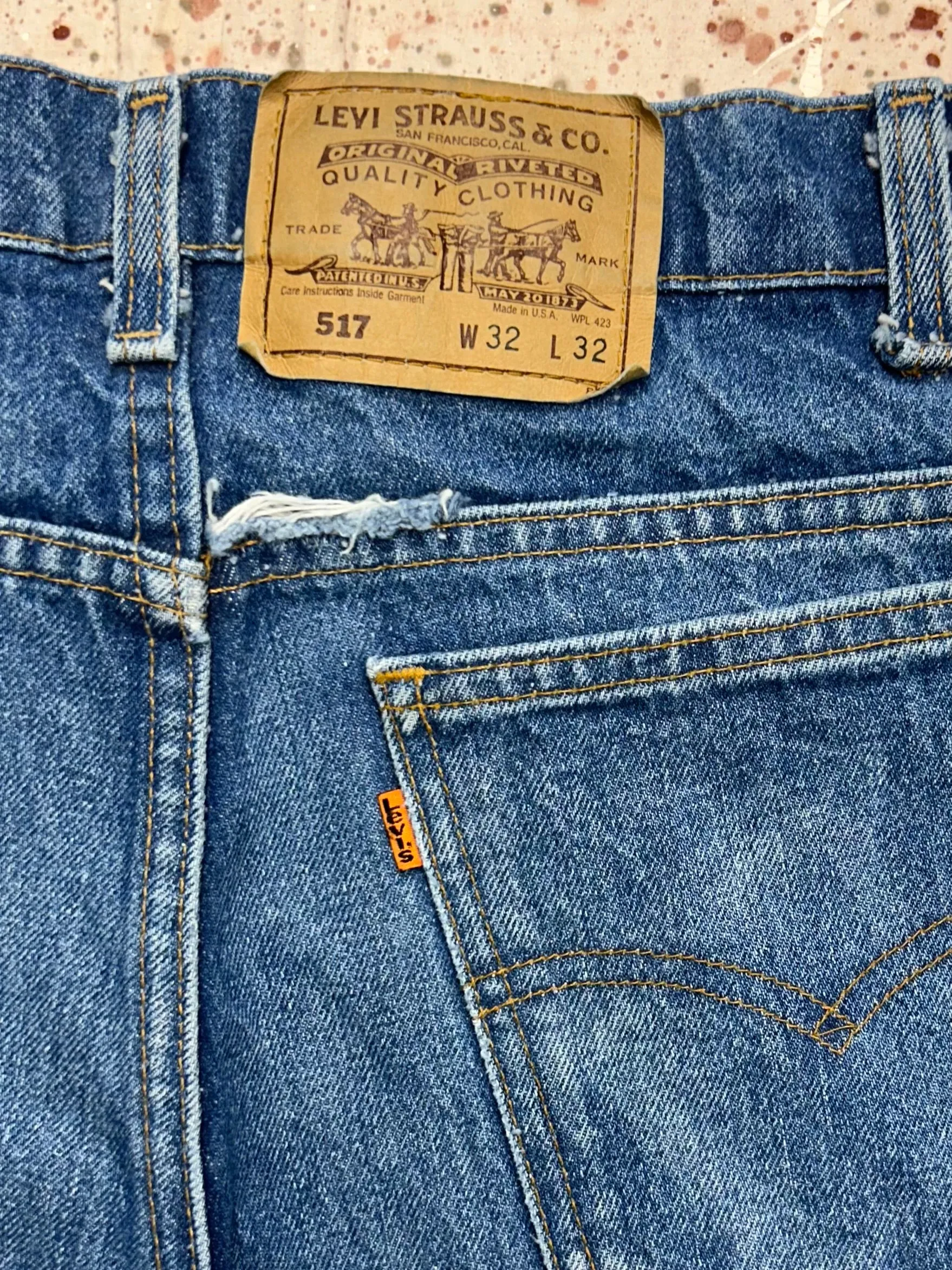 Vintage USA made 517 Superwash Denim Jeans (JYJ0924-287)
