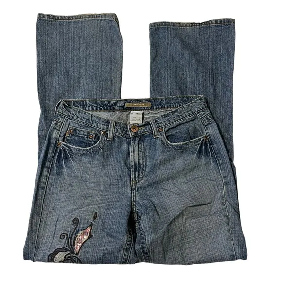 Vintage Z. Cavaricci Embroidered Bootcut Jeans