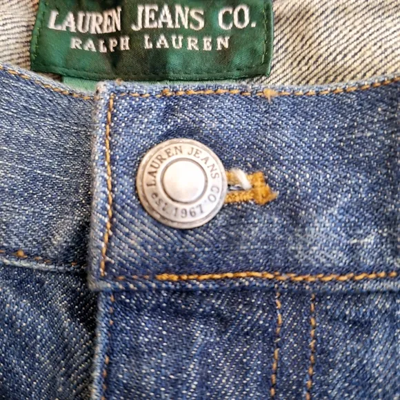 Vtg. Y2k Lauren Jeans Co. Ralph Lauren brand&quot; The Mom Fits Best&quot; Mom Jeans.