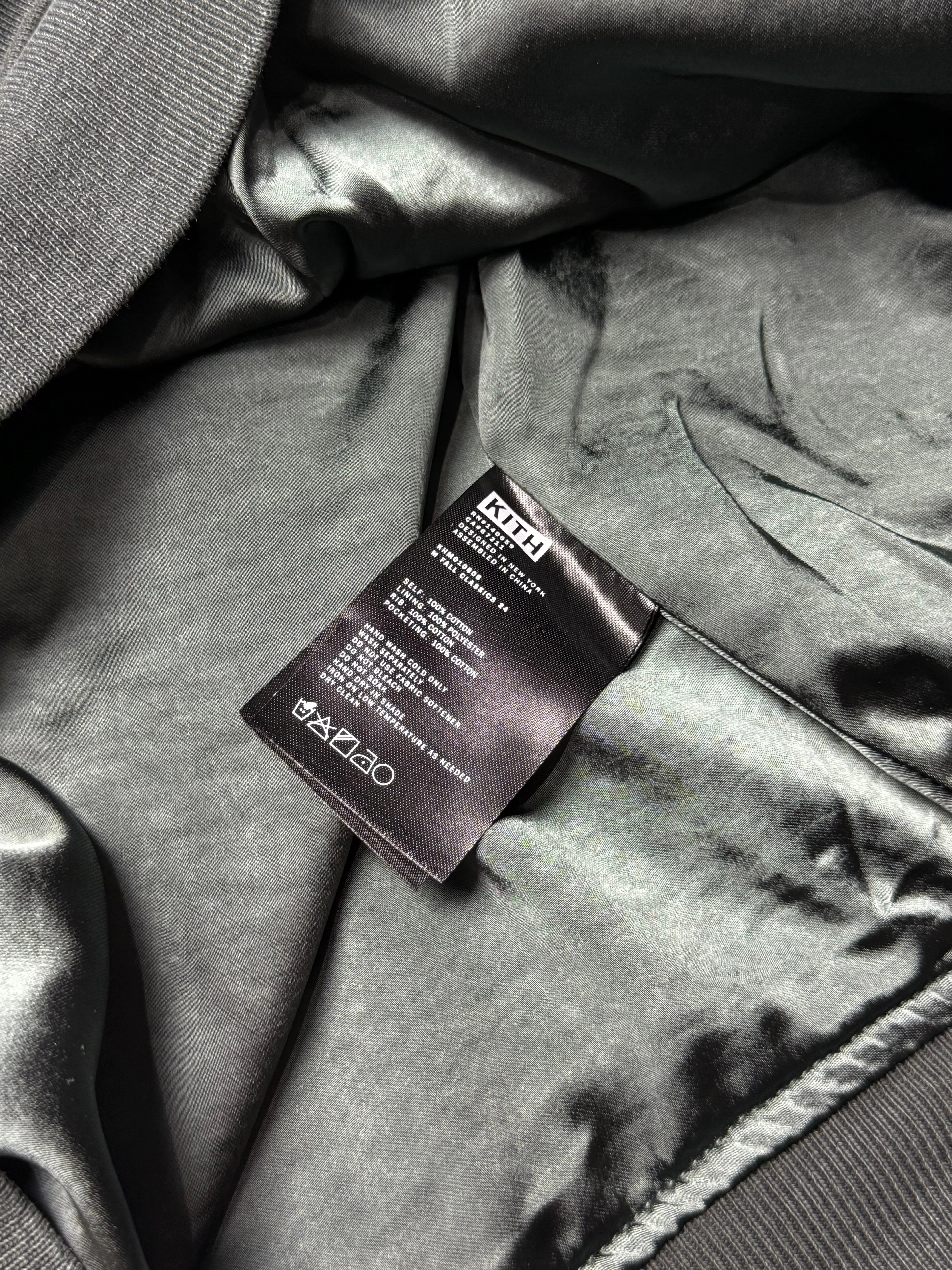 Washed Corduroy Avery Bomber Jacket