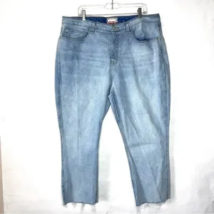 We The Free CRVY Women Plus Size 35 High-Rise Vintage Straight Jeans Light Wash