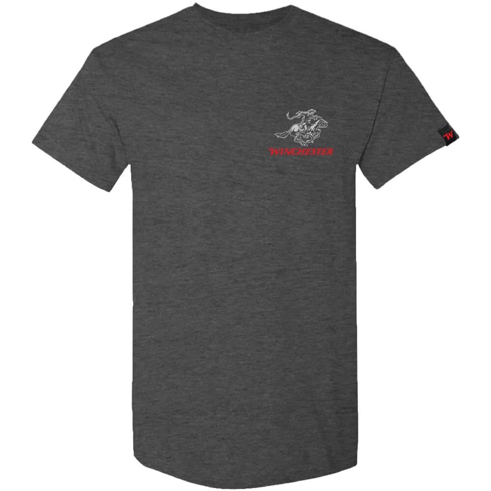 Winchester Pro - Grunge Style Two Tone Flag - Short Sleeve T-Shirt