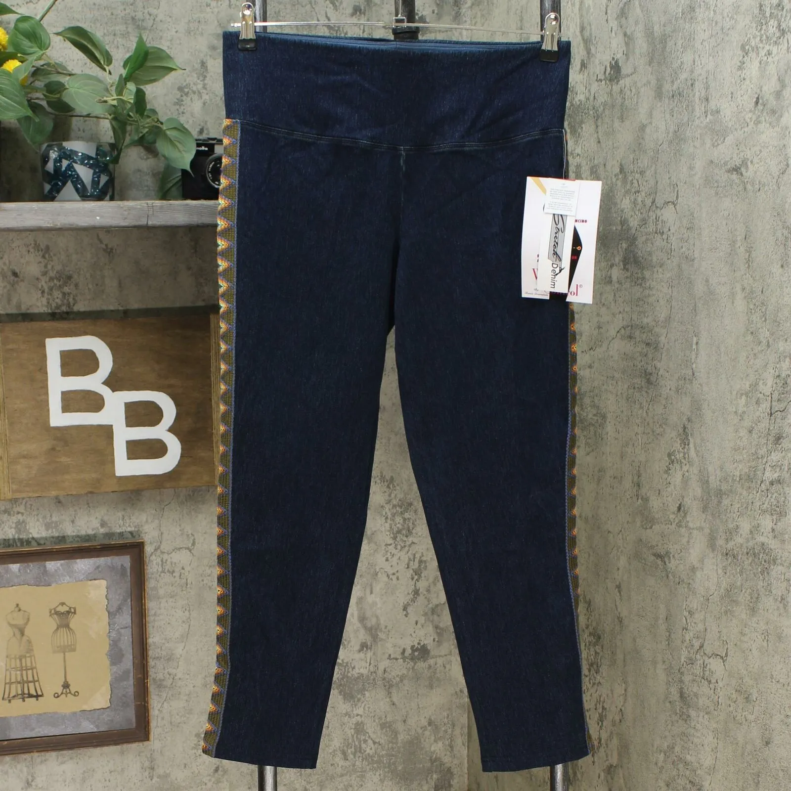 Women with Control Petite Prime Stretch Denim Jeans With Side Trim