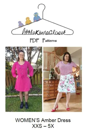 Women's Amber Dress- XXS - 5X - Little Kiwis Closet